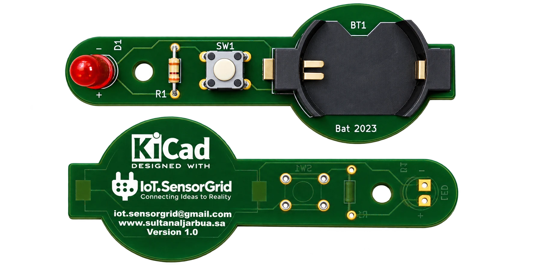 ميدالية PCB مخصصة